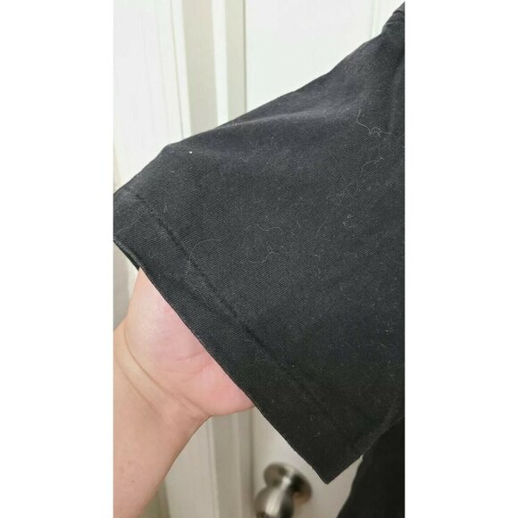 Vtg 1993 Mark Martin Nascar Short Sleeve Crew Neck T Shirt Valvoline Black Sz L - Picture 7 of 9